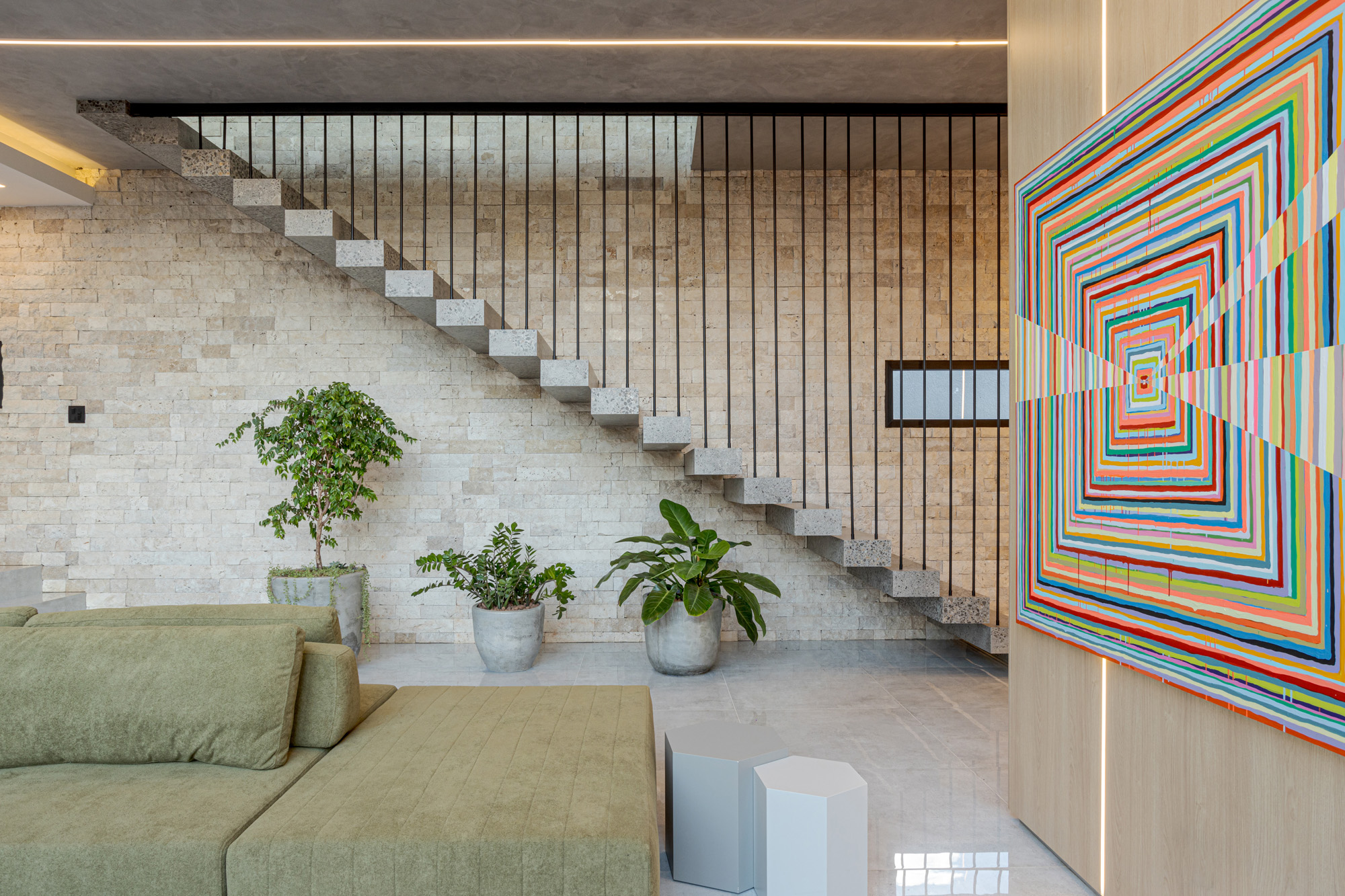 Casa Travertino — interiores em Maringá · PR, foto 4