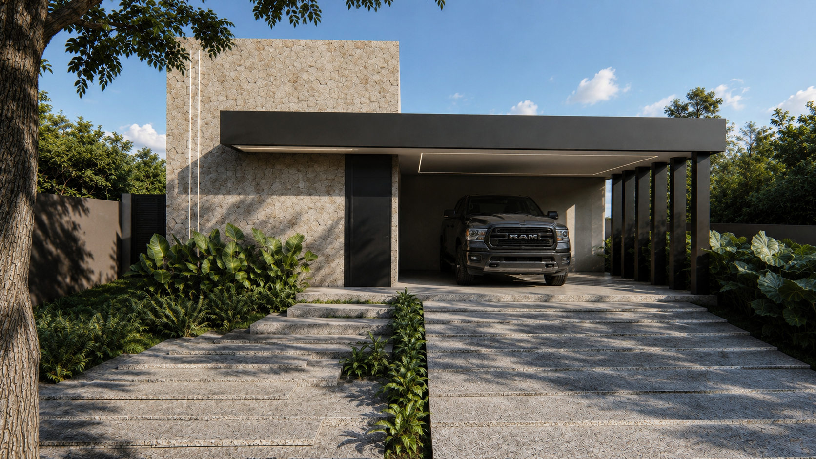 Casa Monólito — residência em Maringá · PR, foto 2